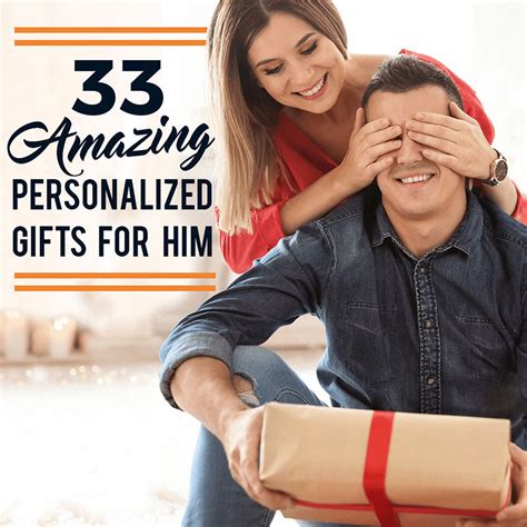 Personalised Gifts for Him 